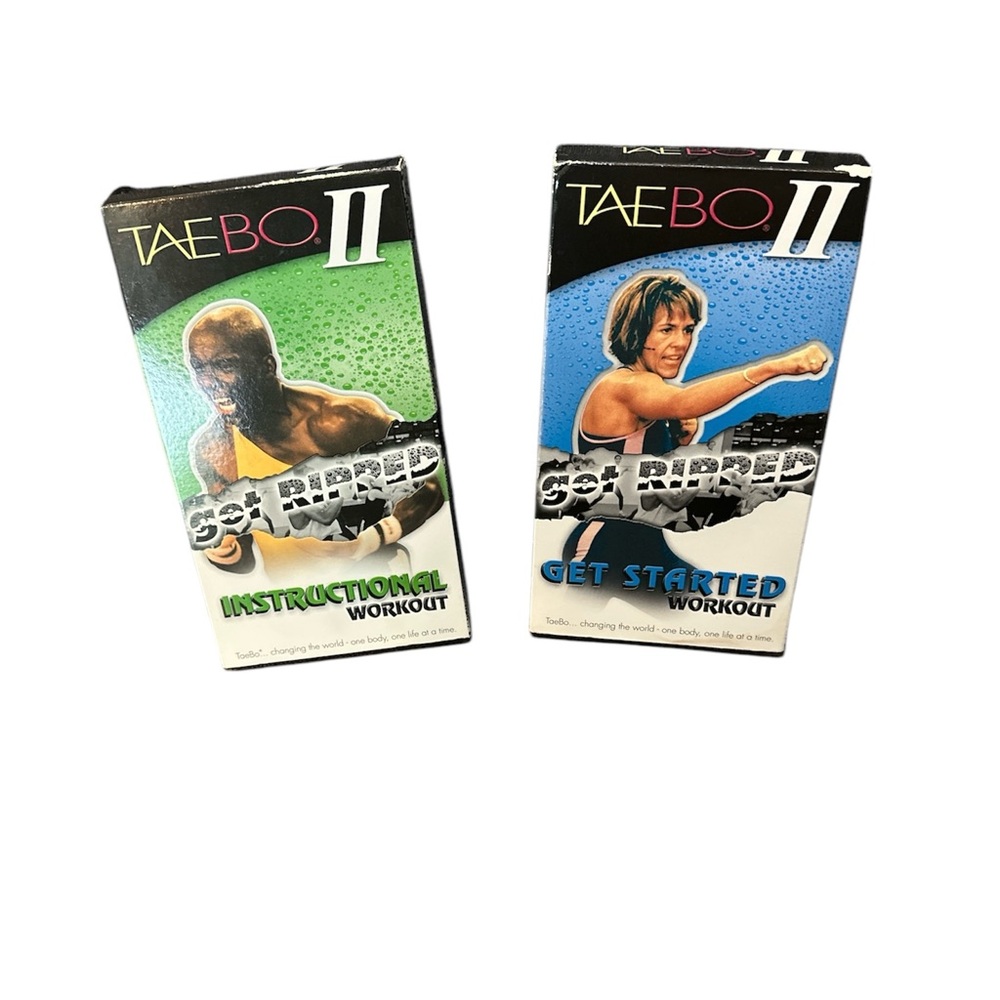 Tae Bo II Workout VHS Set